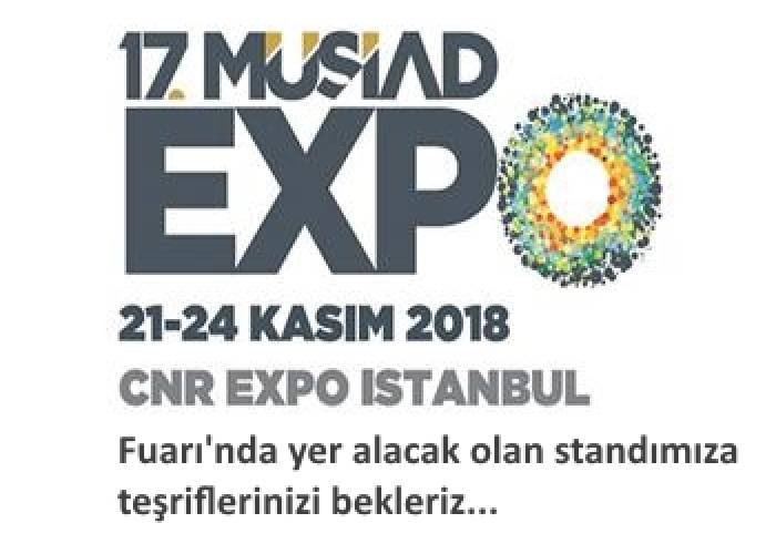 Aysan Raf 17th MÜSİAD EXPO Fair
